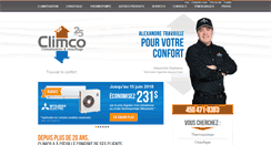 Desktop Screenshot of climco.ca